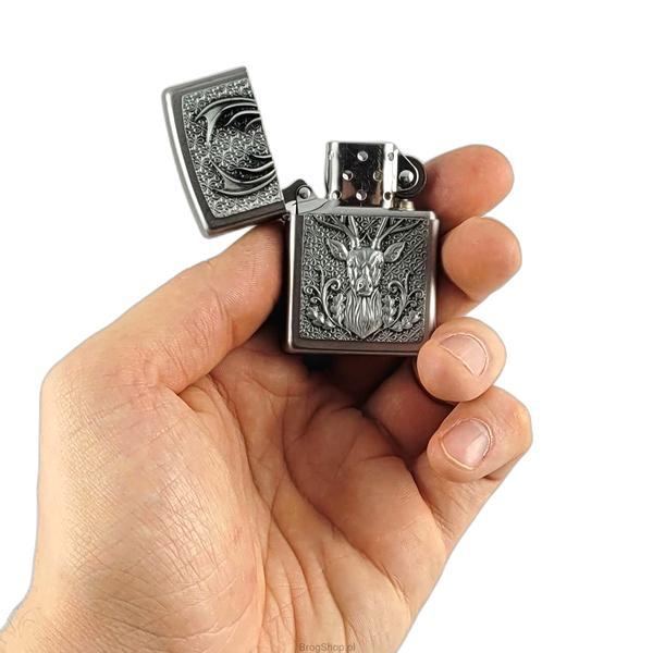 Bezpieczne napełnianie Zippo