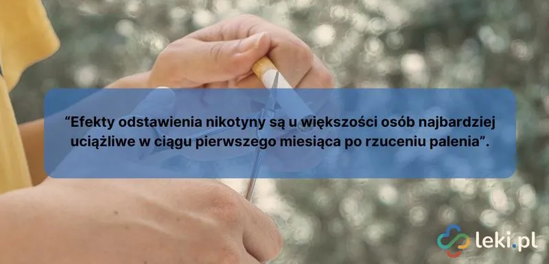 Łagodzenie objawów abstynencji