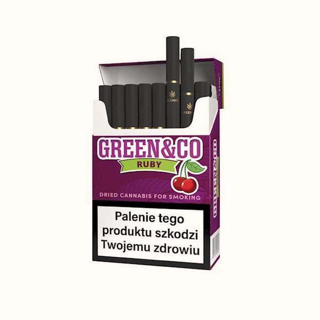 Papierosy jagodowe