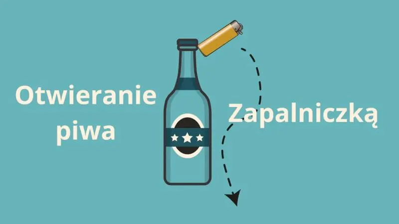 Techniki otwierania piwa